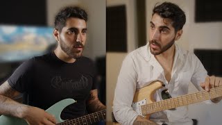 Arab dad tries learning guitar