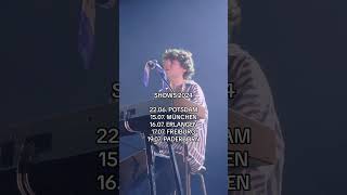 wer kommt vorbei und singt mit uns? #jeremias #tour #live #2024 #grüneaugenlügennicht #shorts