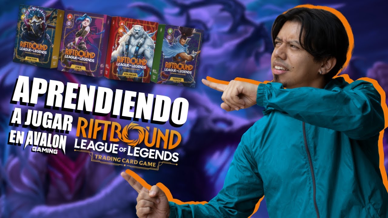 PARTIDAS DE RIFTBOUND TCG EN VIVO- APRENDIENDO A JUGAR