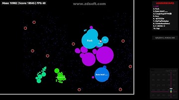 Agar.io - Splitrunning #4 ( Real Time )