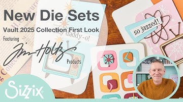 NIEUW Tim Holtz Die Sets 25 maart Overzicht