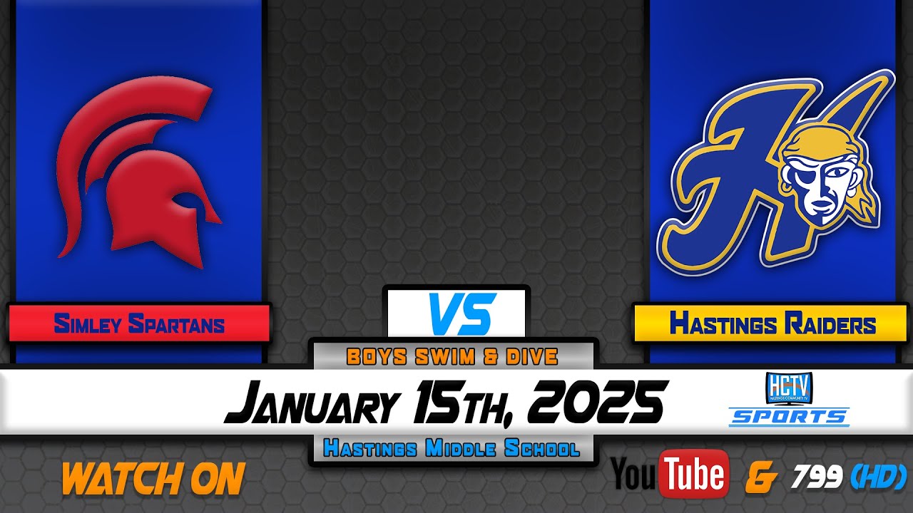 HCTV SPORTS: Hastings Boys Swim & Dive vs Simley Spartans | 1.15.26