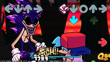 FNF vs Sonic.exe Triple Trouble Full Combo all Rings!!