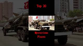 Top 20 Mysterious Places on Earth 😱 #Shorts #Mystery #unexplained