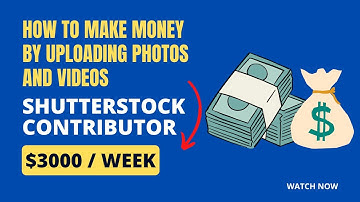 How to make money by uploading photos and videos on shutterstock Tech Official