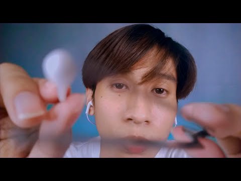 ASMR Playing with your face อะไรสักอย่างบนใบหน้าของคุณ🤔