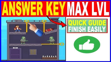 Daddy Escape - Save Daddy Pull Pin All Levels (ANSWER KEY UPDATED) - Brain Puzzle Game Solutions