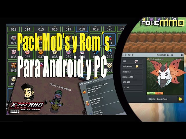 PokeMMO-Mods y Roms (para PC y Android) 