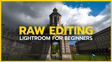 RAW Photo Editing for BEGINNERS: Lightroom Tutorial
