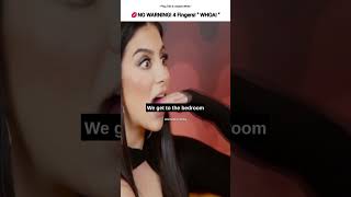 💋NO WARNING! 4 Fingers! " WHOA! " #AngelaWhite #LenaThePlug #NoJumper #Adam22 #NoJumperPodcast