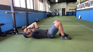 Hooklying DB Skull Crusher