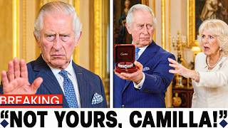 BREAKING: King Charles BLOCKS Camilla From Inheriting Queen Mother's Cartier Bracelet