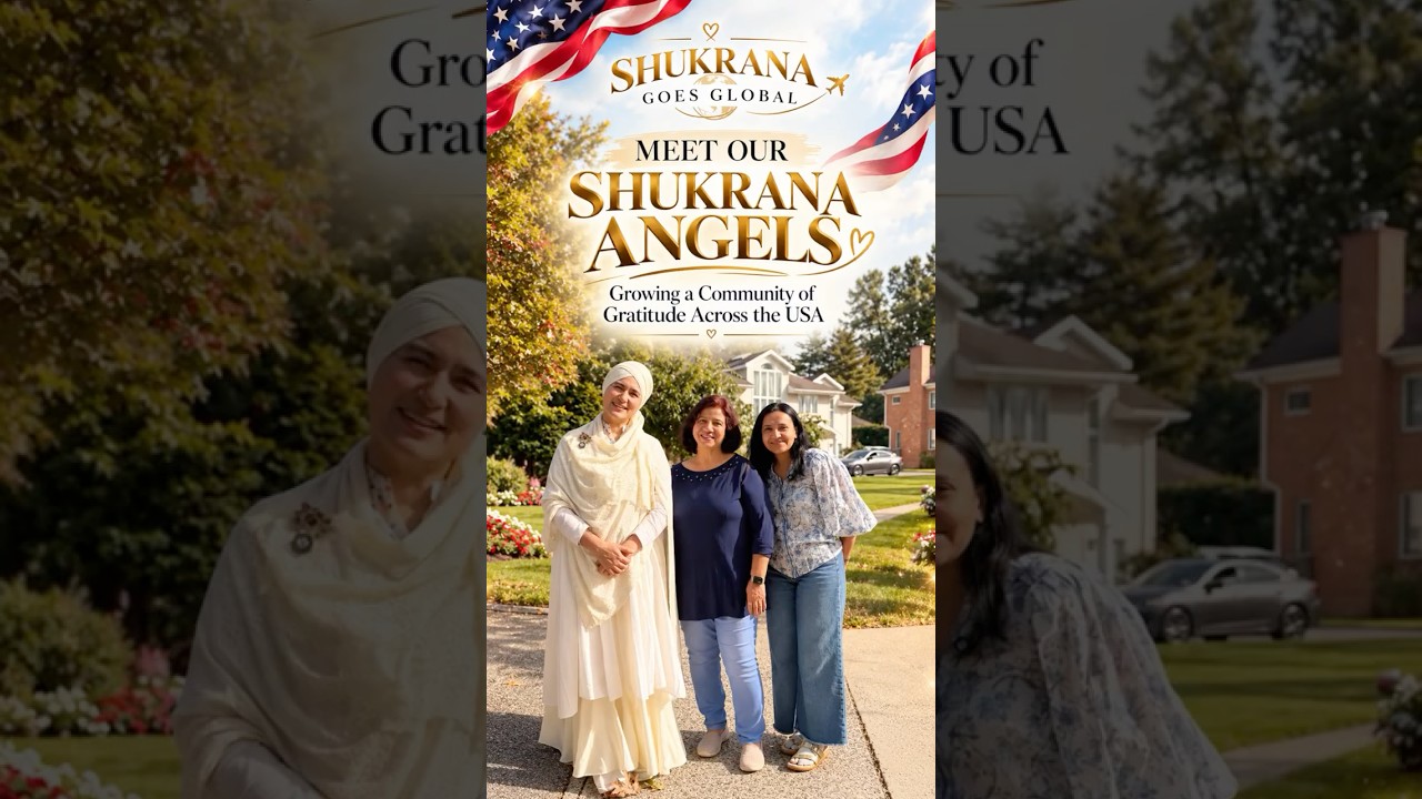 Celebrating Our SHUKRANA ANGELS Bringing the Power of Gratitude to More Lives Across America! 🌟💗