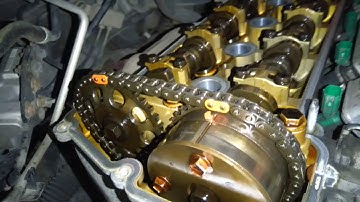 1NZ-FXE timing chain revealed