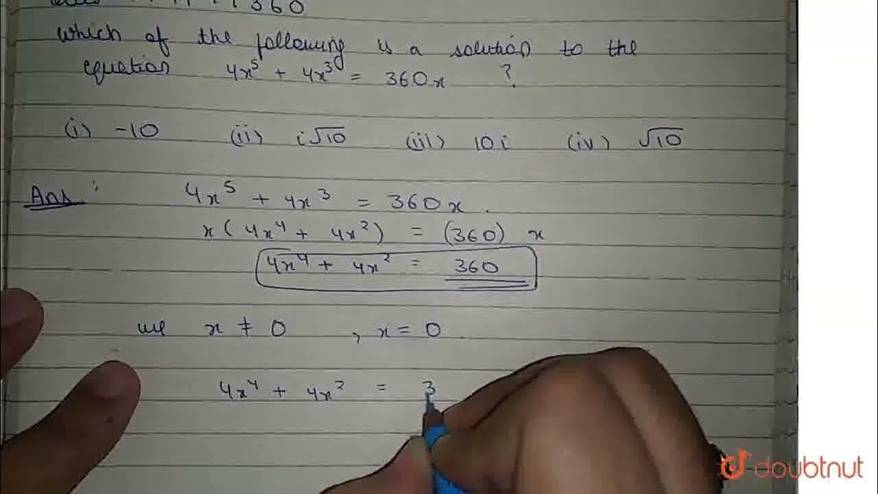 which-of-the-following-is-a-solutions-to-the-equation-4x-5-4x-3