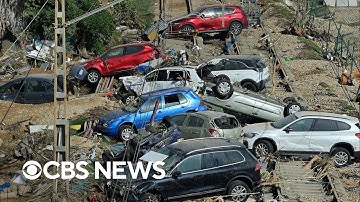 Rescue operations still underway after floods in Spain, at least 95 dead