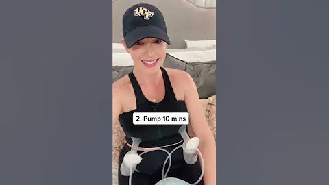 Power pump schedule to increase milk supply 🍼✨