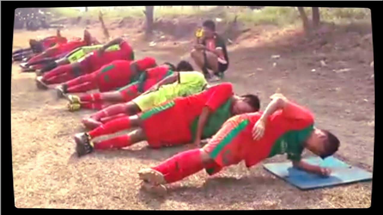 Latihan sepak bola anak(soccer training)!! pembentukan otot kaki,perut