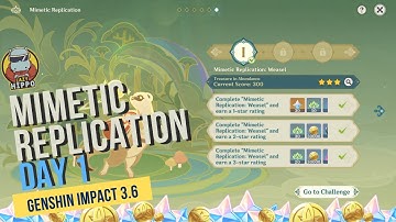 How To Play Mimetic Replication Day 1 Event Guide | Weasel Coin Collection Game | Genshin Impact 3.6