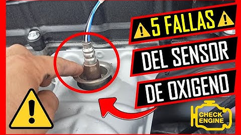 5 FALLAS Del SENSOR De OXÍGENO 🛑  Esto Le PASARÁ A Tu CARRO😱