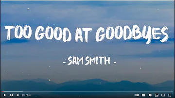 Too Good At Goodbyes - Sam Smith ( Boyce Avenue acoustic cover)  (Lyrics)