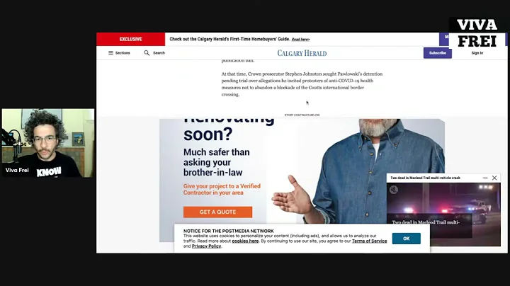 Artur Pawlowski BACK IN JAIL! Viva Frei Clips