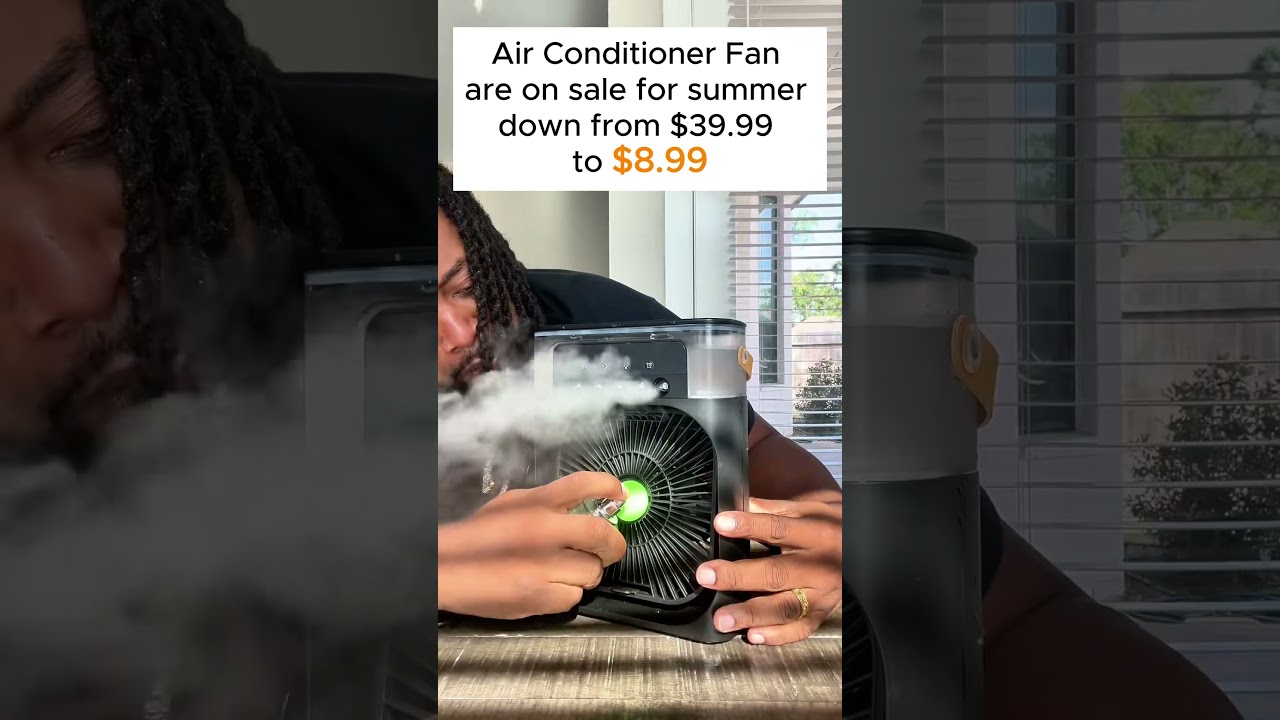 Stay Cool Anywhere with This Portable Fan! 