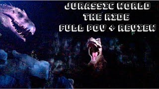JURASSIC WORLD THE RIDE: Full POV and Review Opening Week