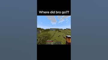 is bro cheating?? #minecraft #minecraftshorts