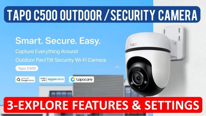 INCOMM on Instagram: Exciting news! The TP Link Tapo C500 Outdoor Pan/Tilt  Security Wifi Camera has finally arrived. Get ready to keep your home and  loved ones safe with this high-tech gadget.