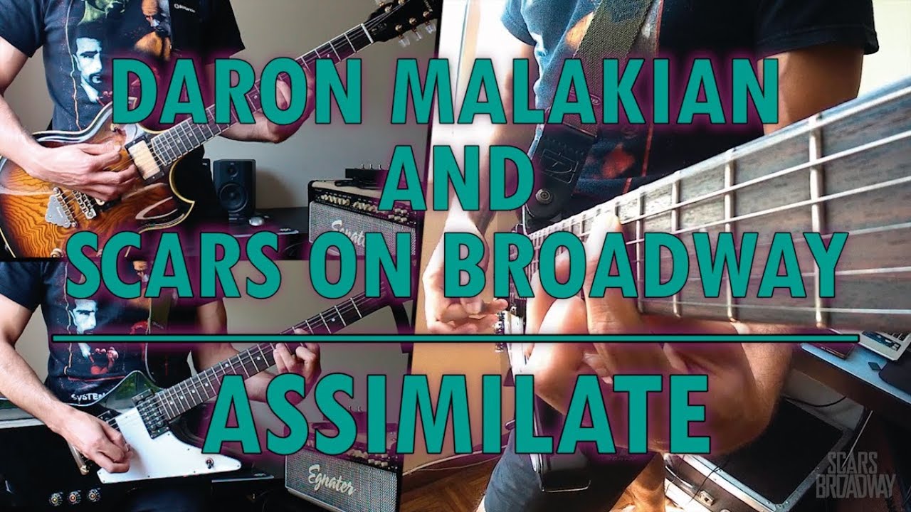 Daron Malakian and Scars On Broadway - Assimilate (guitar cover w/ tabs in description)
