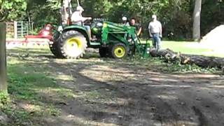 loading river birch logs