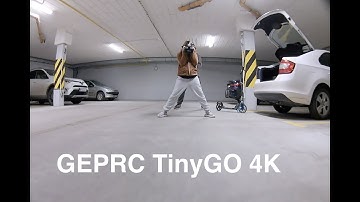 FPV GEPRC TinyGO 4K - first flight - horizon mode