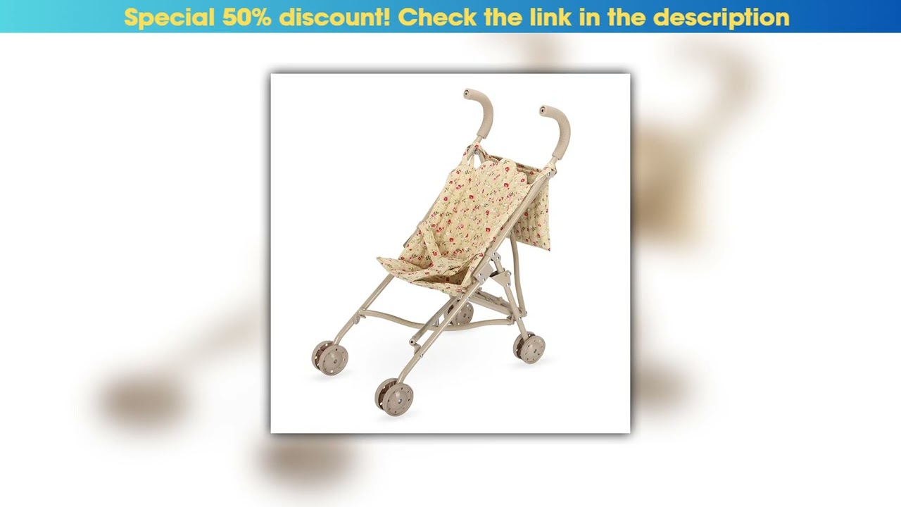 Hands-on Newest Hight Quality Simulation 12 Inch Doll Stroller Kids Toys Fast Shipping Miniature Fu