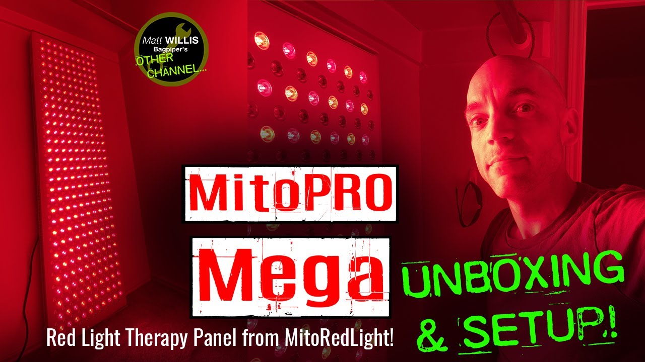 MitoPRO Mega UNBOXING! HUGE Red Light Therapy Panel from MitoRedLight