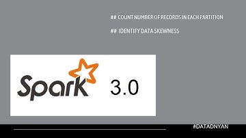 How to find Data skewness in spark / How to get count of rows from each partition in spark?