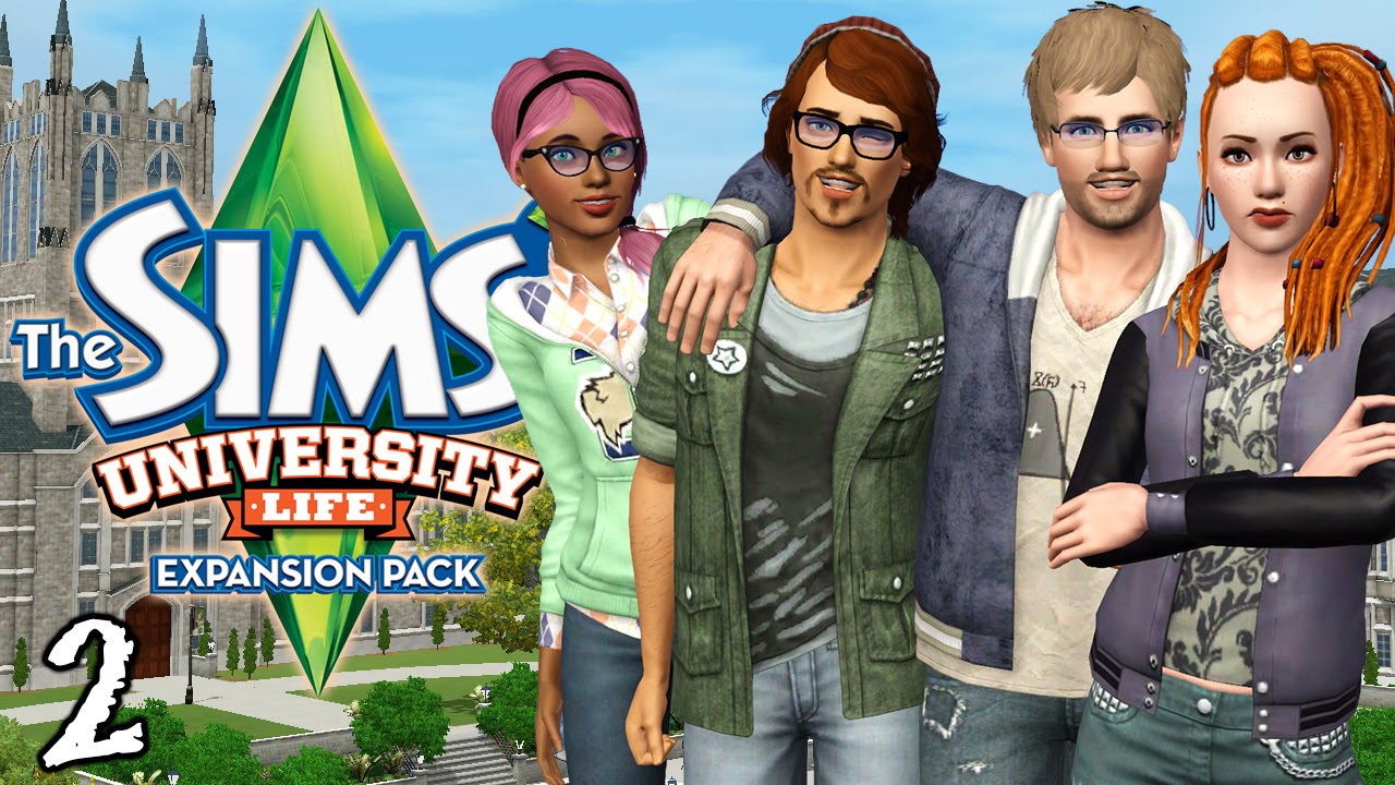 Let's Play The Sims 3 University Life - Ep. 2 - Tatoe-Tots!