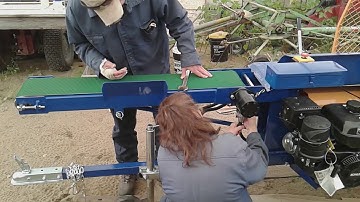 Assembly of firewood processor part three, the Range Road EcoPro300