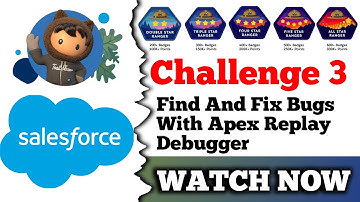 Find and Fix Bugs with Apex Replay Debugger | Salesforce Trailhead | Set Up Apex Replay Debugger