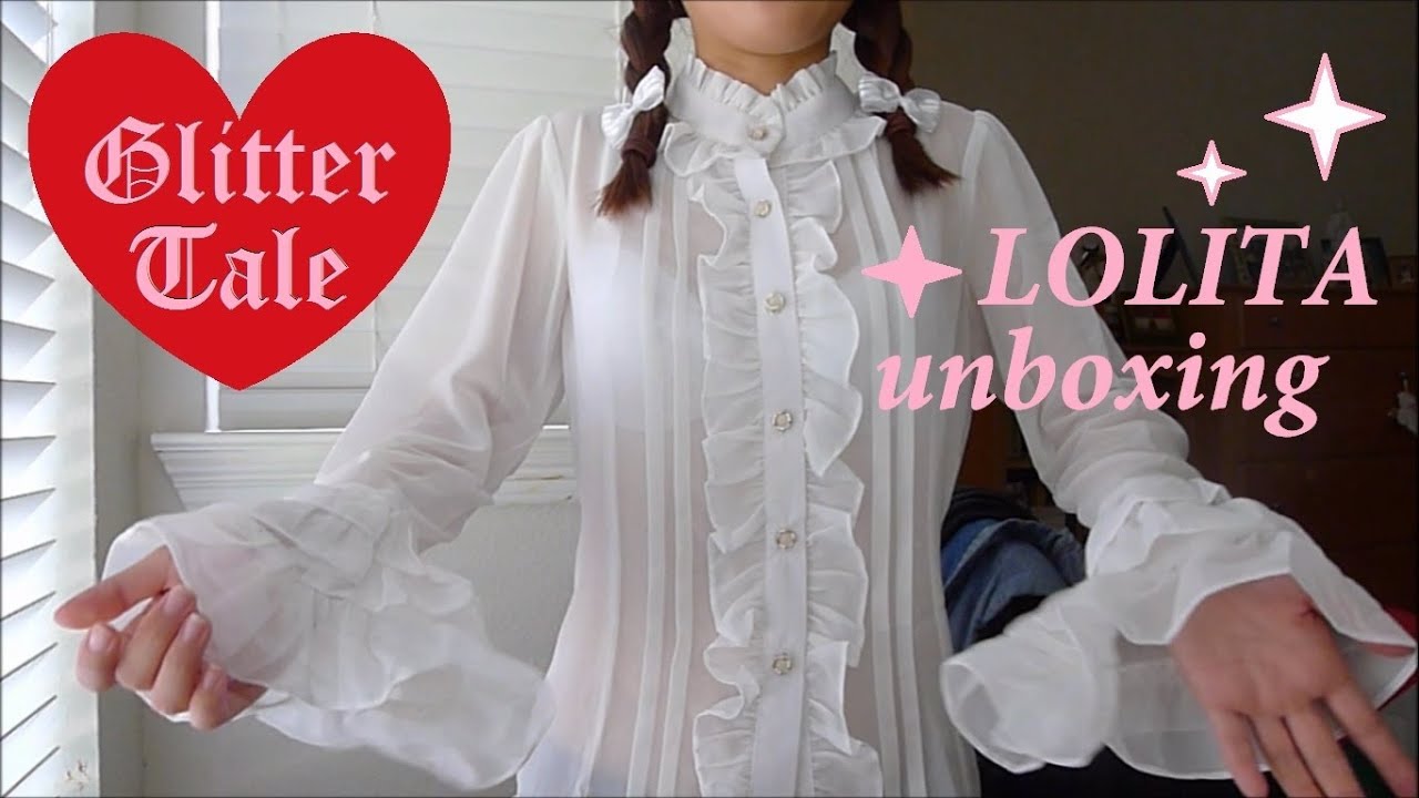Glitter Tale Blouse Review Lolita Unboxing YouTube