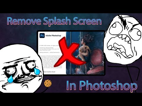 How To Remove The Splash Screen In Adobe Photoshop | Zailith Playz