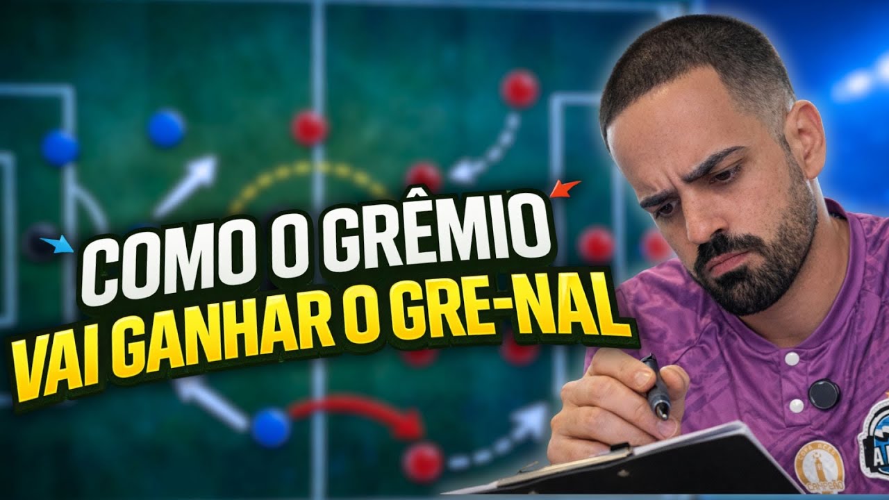 🔵⚫️Grêmio: Os caminhos da vitória gremista no Beira-Rio neste domingo | Análise das estratégias 