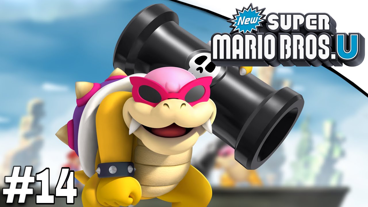 ROY ! - NEW SUPER MARIO BROS U [#14] - YouTube