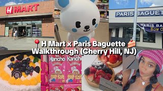♡ H Mart Walkthrough & Paris Baguette Cherry Hill NJ Tour! (♡ (Kawaii Finds, Korean Snacks & Bakery)