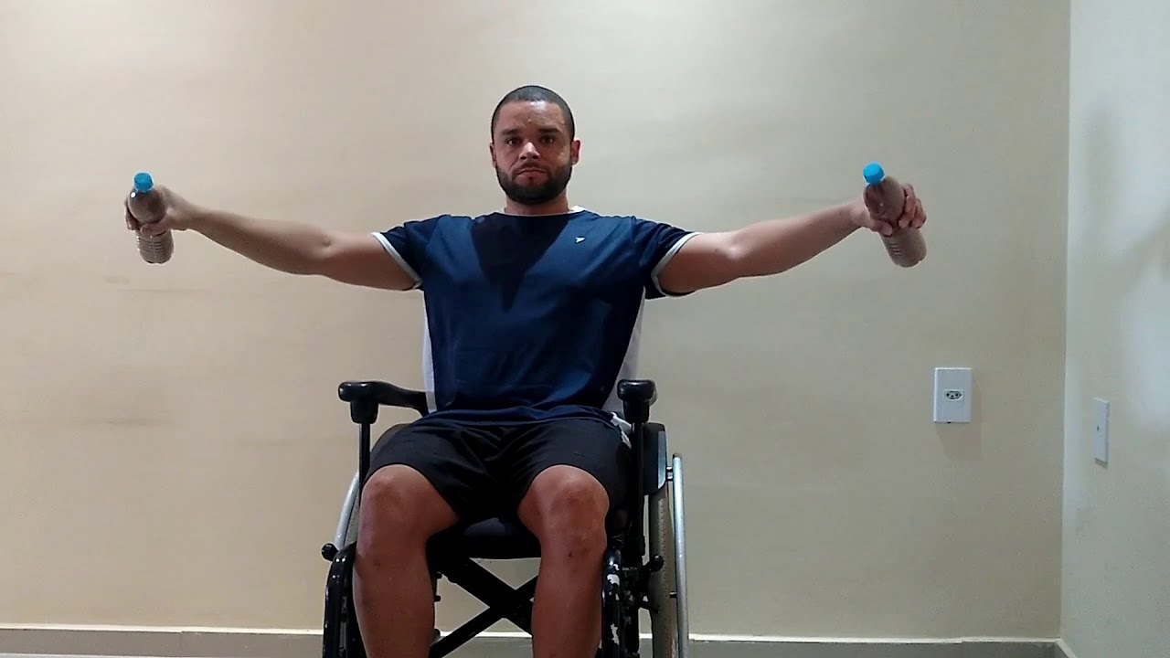 Treino para cadeirantes - 2 exercícios para fortalecer seus ombros ...