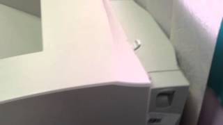 Lower rear output tray lever OKI B6300