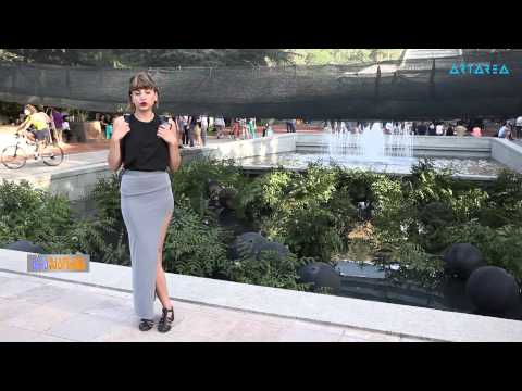 ტრაექტორია - \"იარე ფეხით\" - \"ქვეითთა არტ პროექტი\" / ინსტალაცია \"Black\"@ Lady Heroine ვაკის პარკი