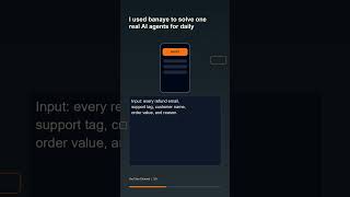 I used banaye to solve one real AI agents for daily life problem #Shorts