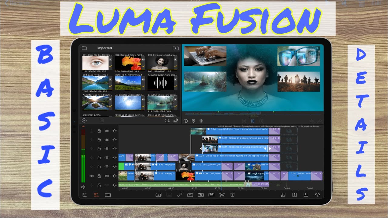 Luma Fusion Basic Editing for Beginners l Review Buddy - YouTube