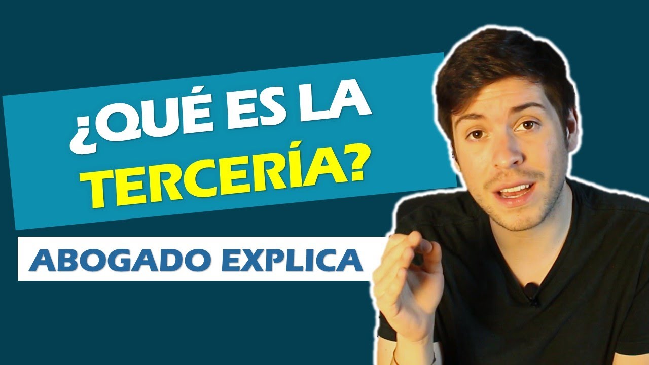Abogado Explica qué es la Tercería en un Juicio